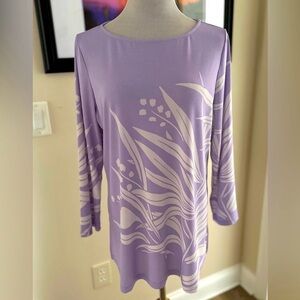 Dennis Basso,  Violet Top,  L